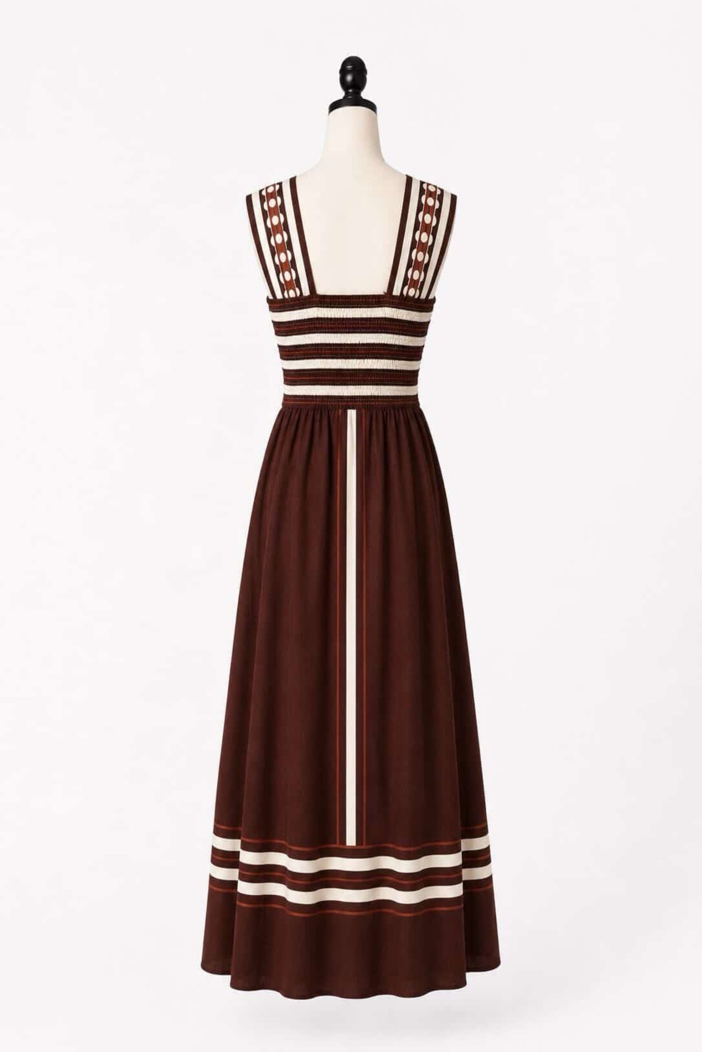 Vestido midi cut out