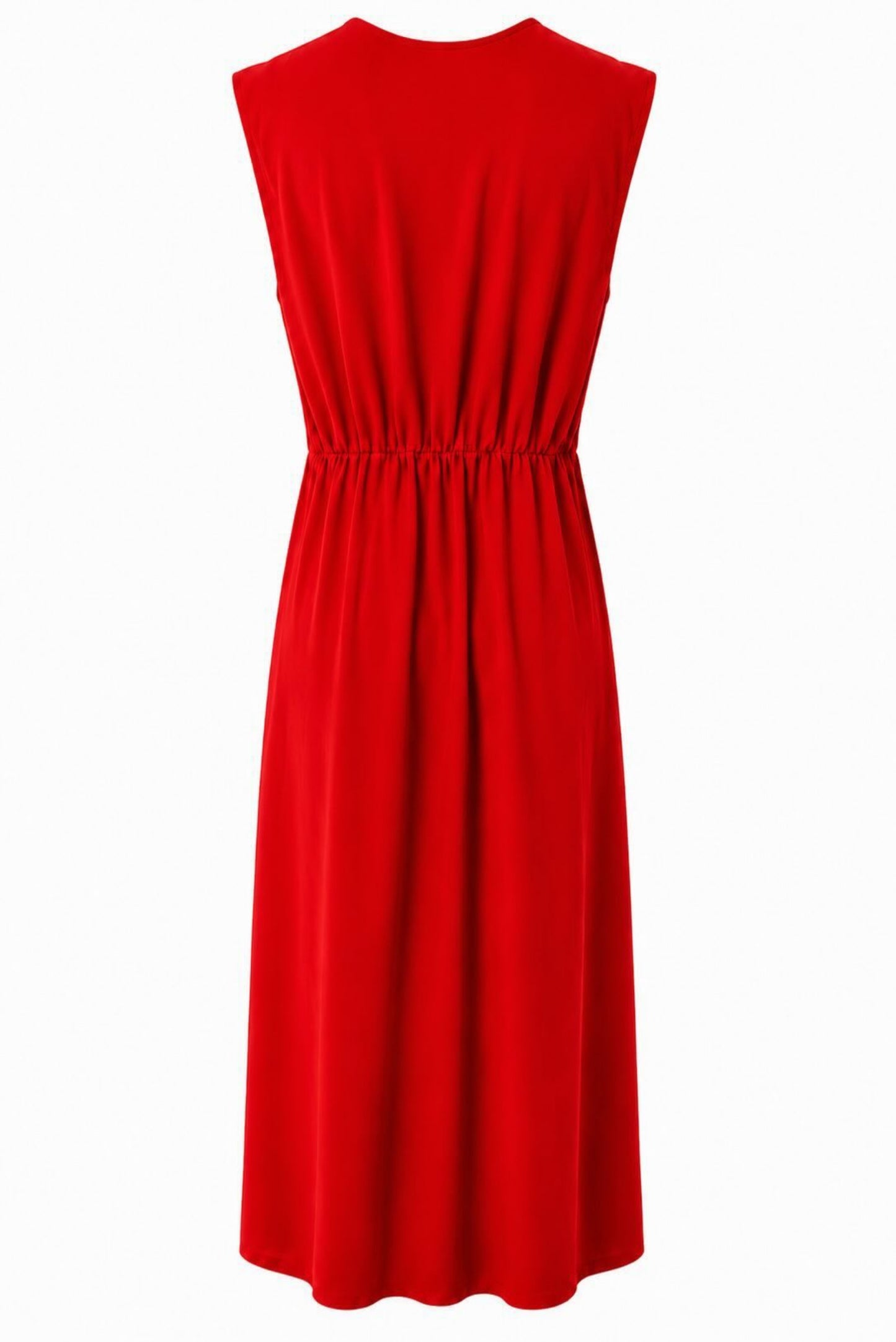 Vestido midi hebilla