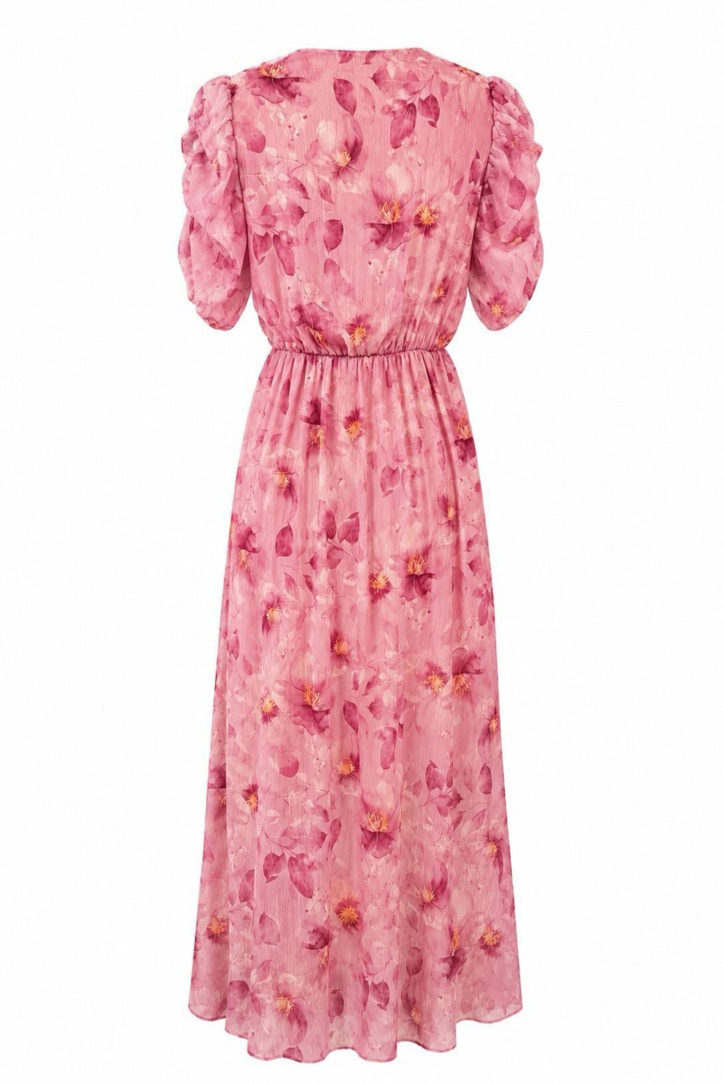 Vestido midi floral