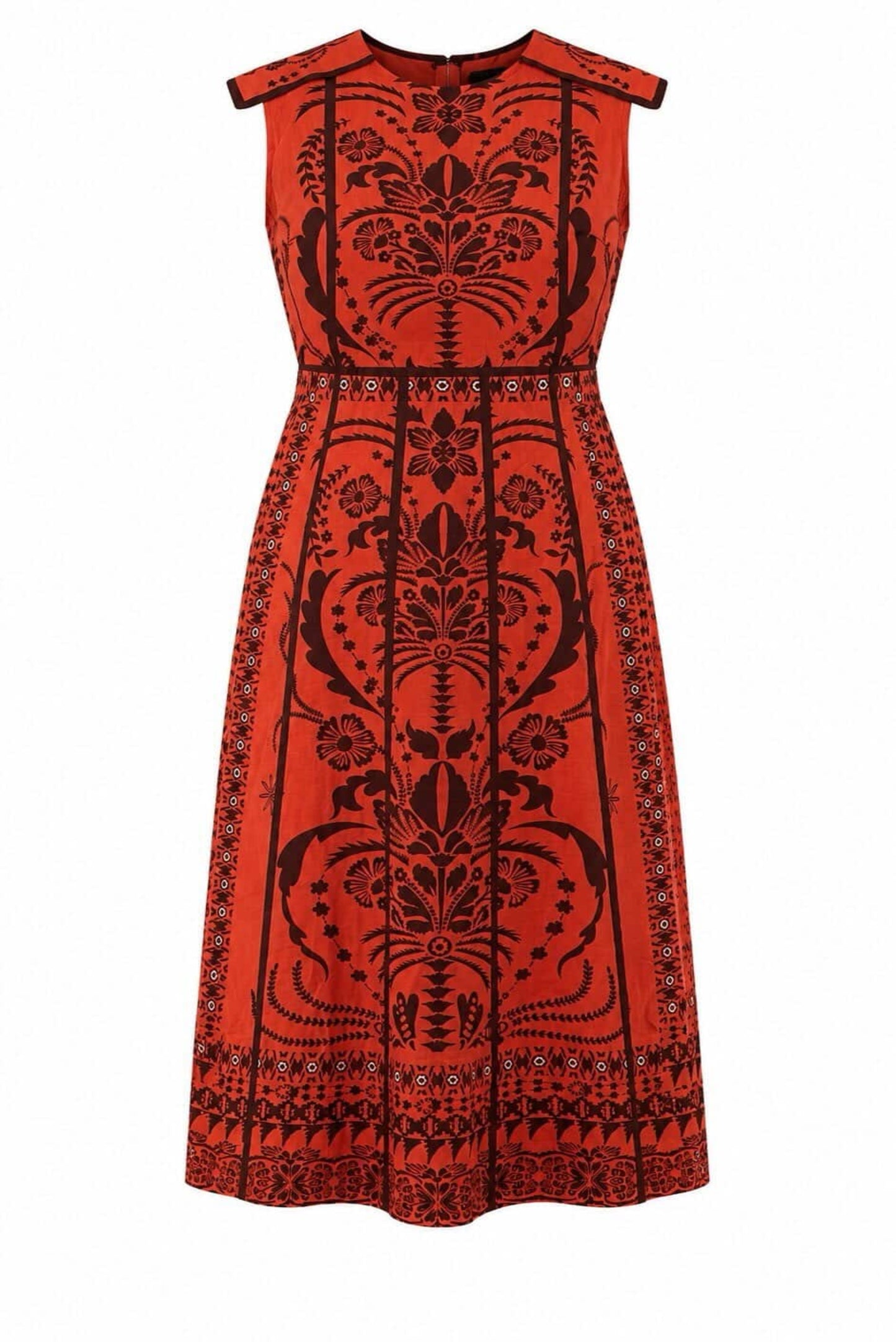 Vestido midi estampado