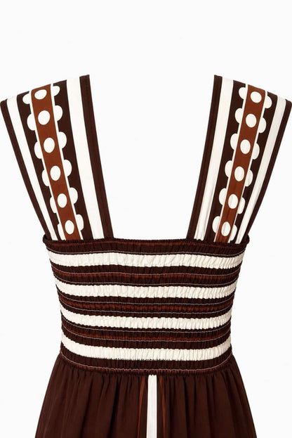 Vestido midi cut out
