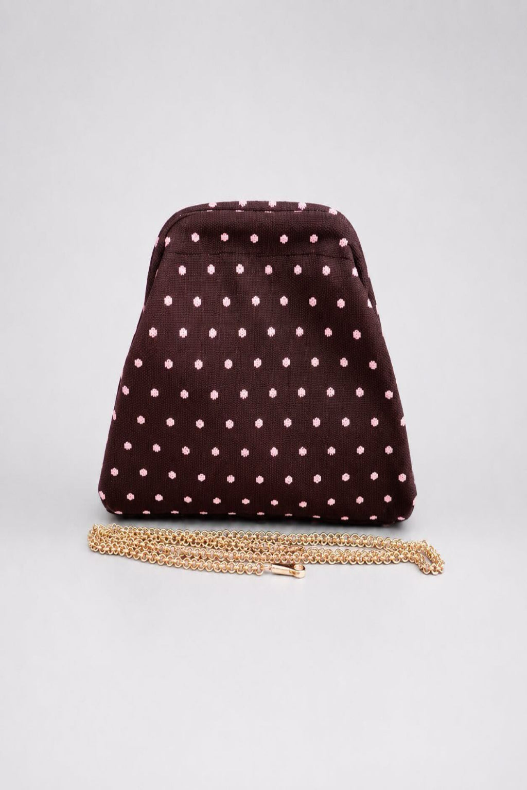 Bolso clutch lunares