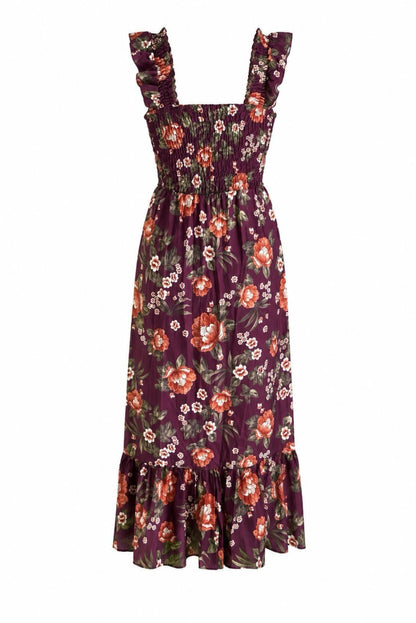 Vestido largo floral