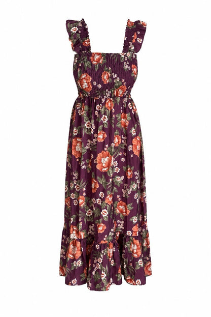 Vestido largo floral