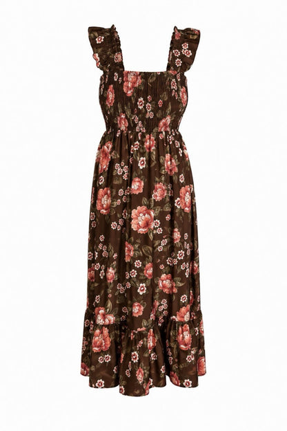 Vestido largo floral