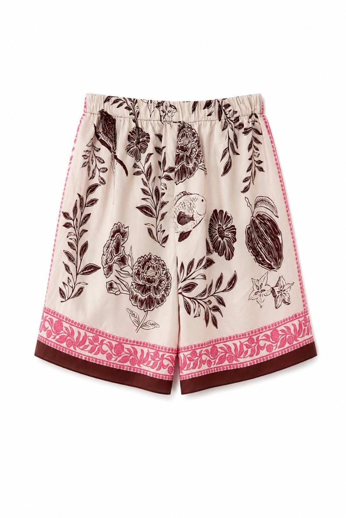 Conjunto short satinado