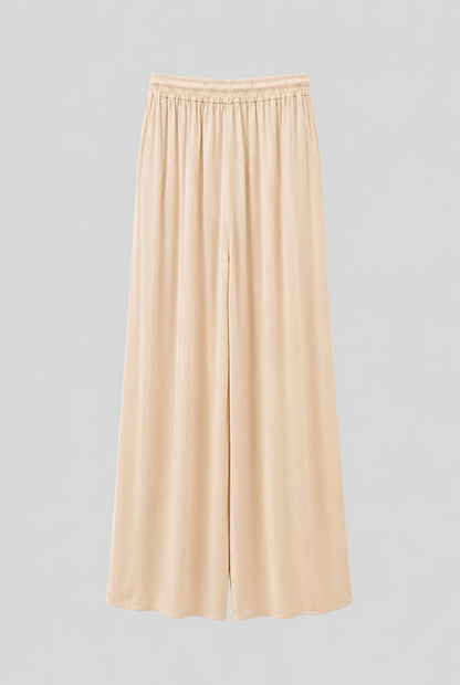 Pantalón fluido satinado