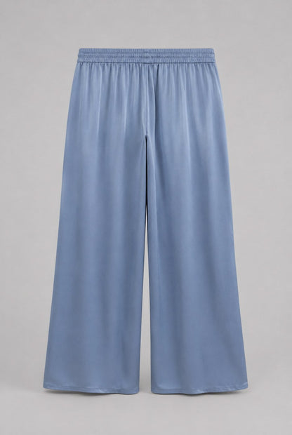 Pantalón fluido satinado