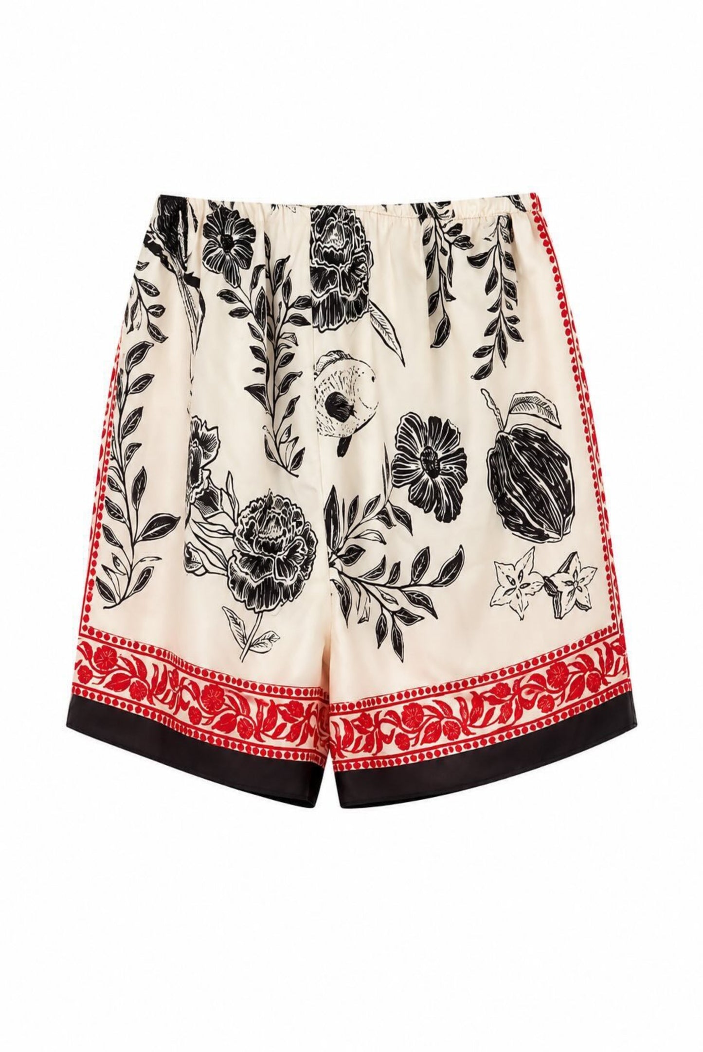 Conjunto short satinado