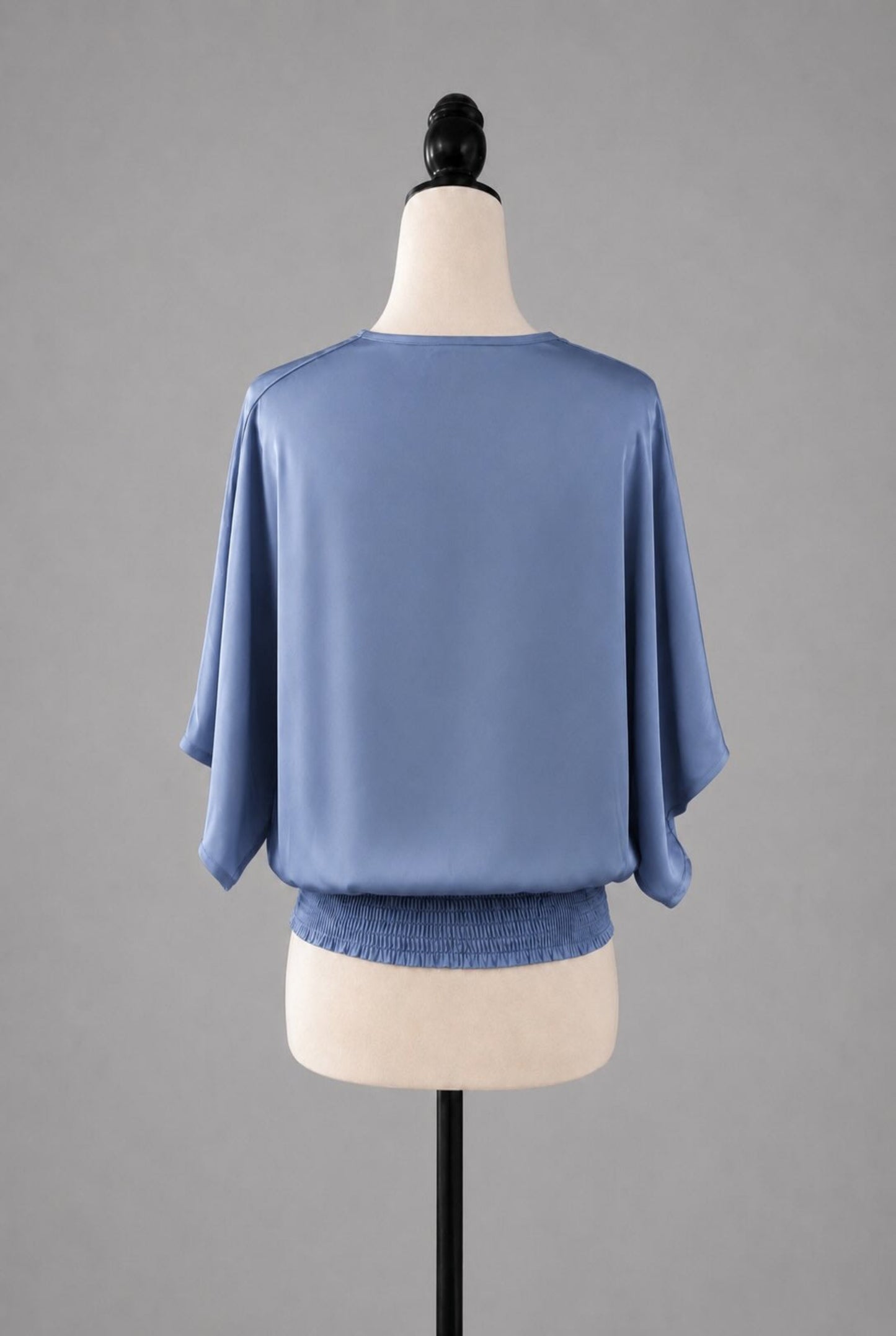 Blusa satinada fluida