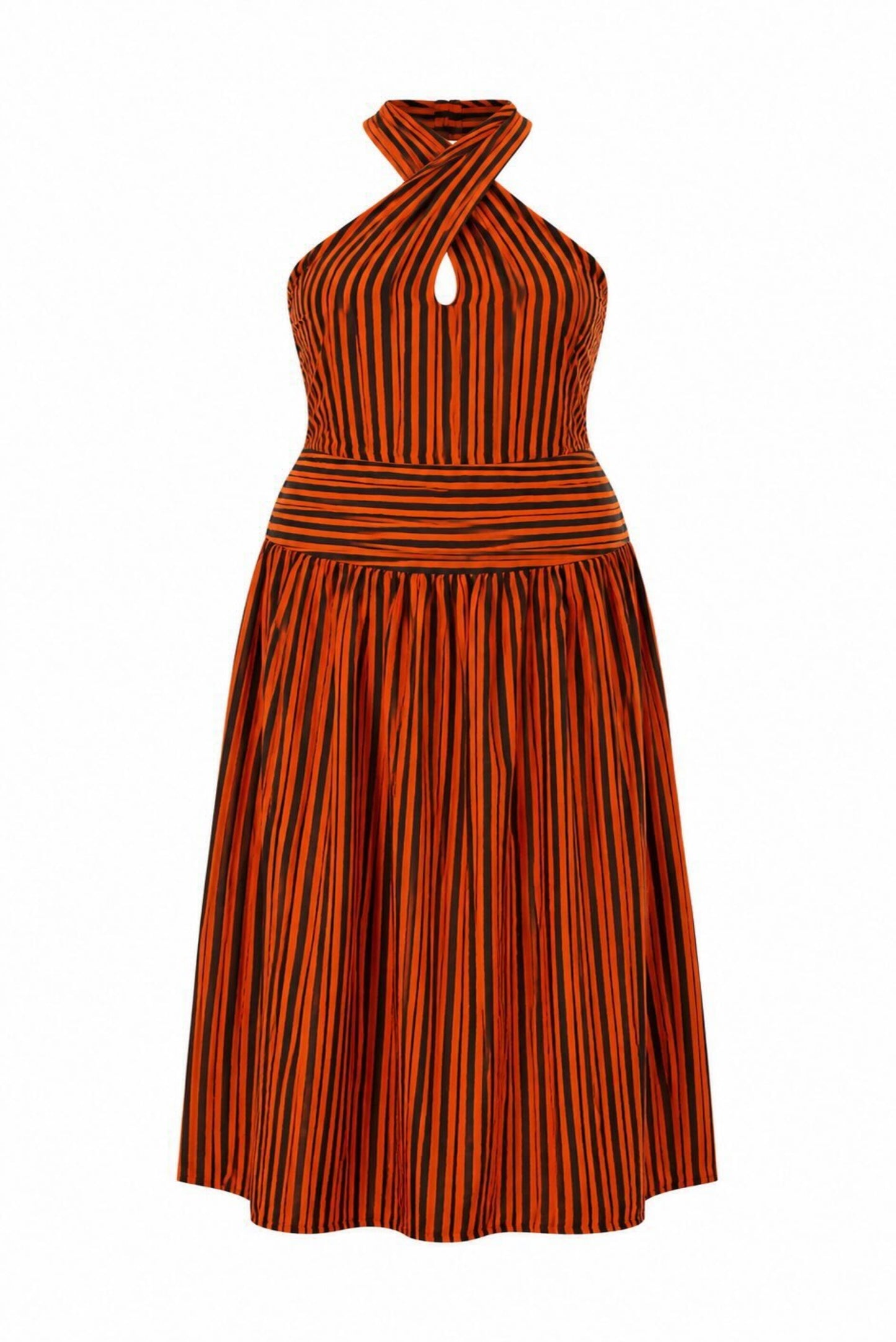 Conjunto halter rayas