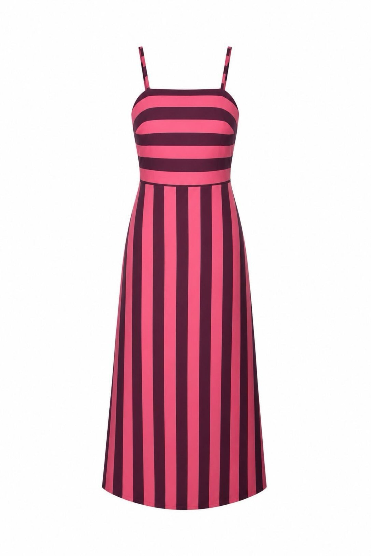 Vestido midi nudo