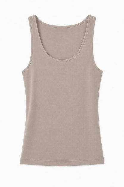 Top lycra ajustado