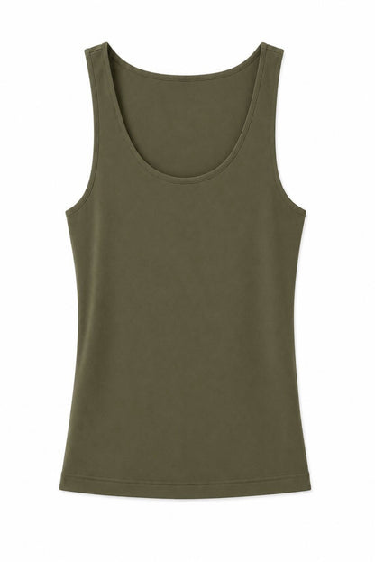 Top lycra ajustado