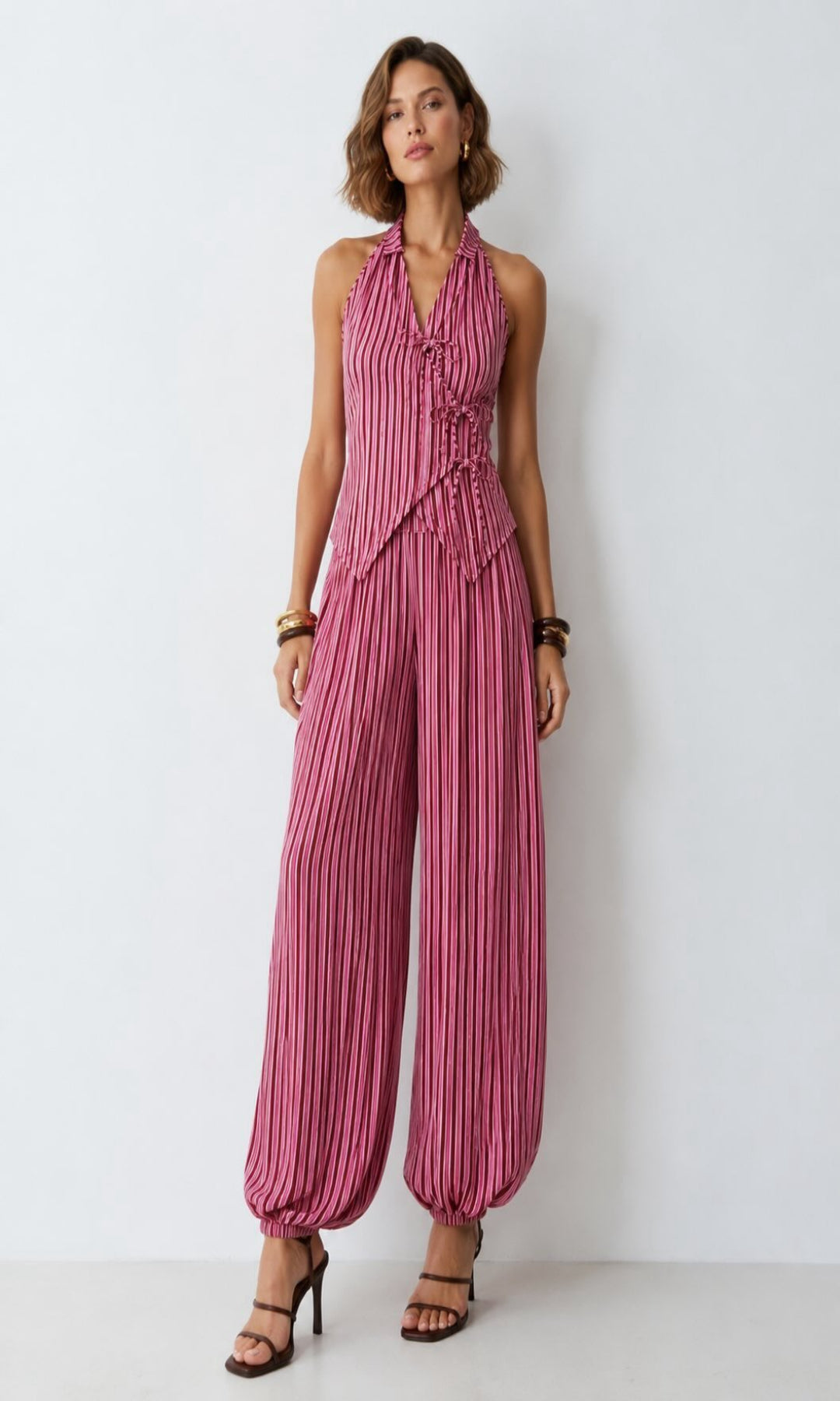 Conjunto rayas bombacho