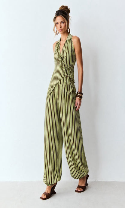 Conjunto rayas bombacho