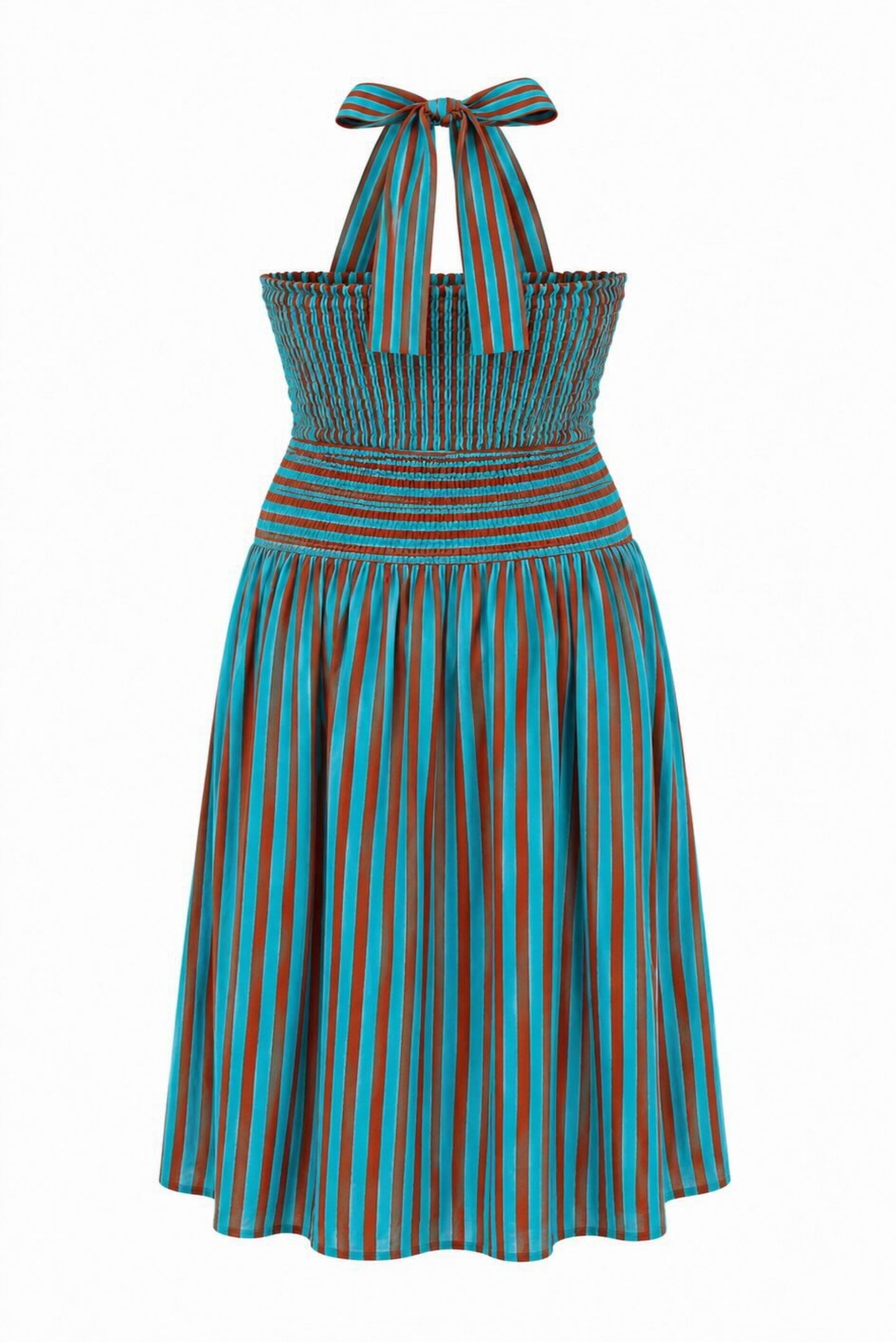 Conjunto halter rayas