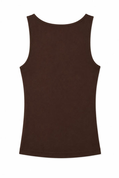 Top lycra ajustado