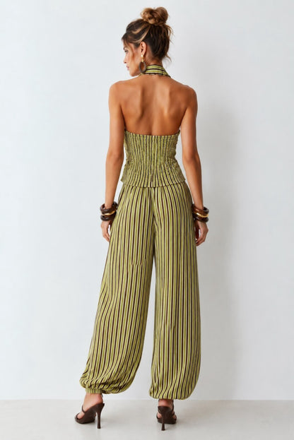 Conjunto rayas bombacho
