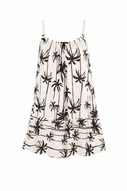 Vestido fluido estampado