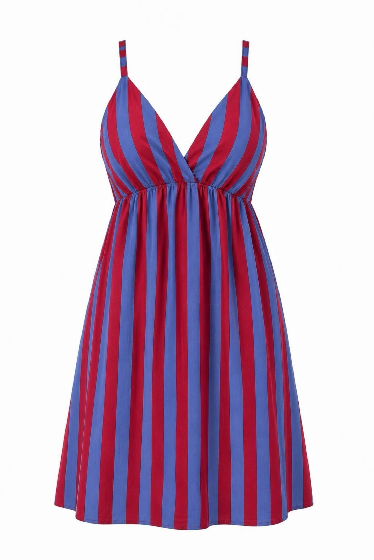 Vestido corto rayas