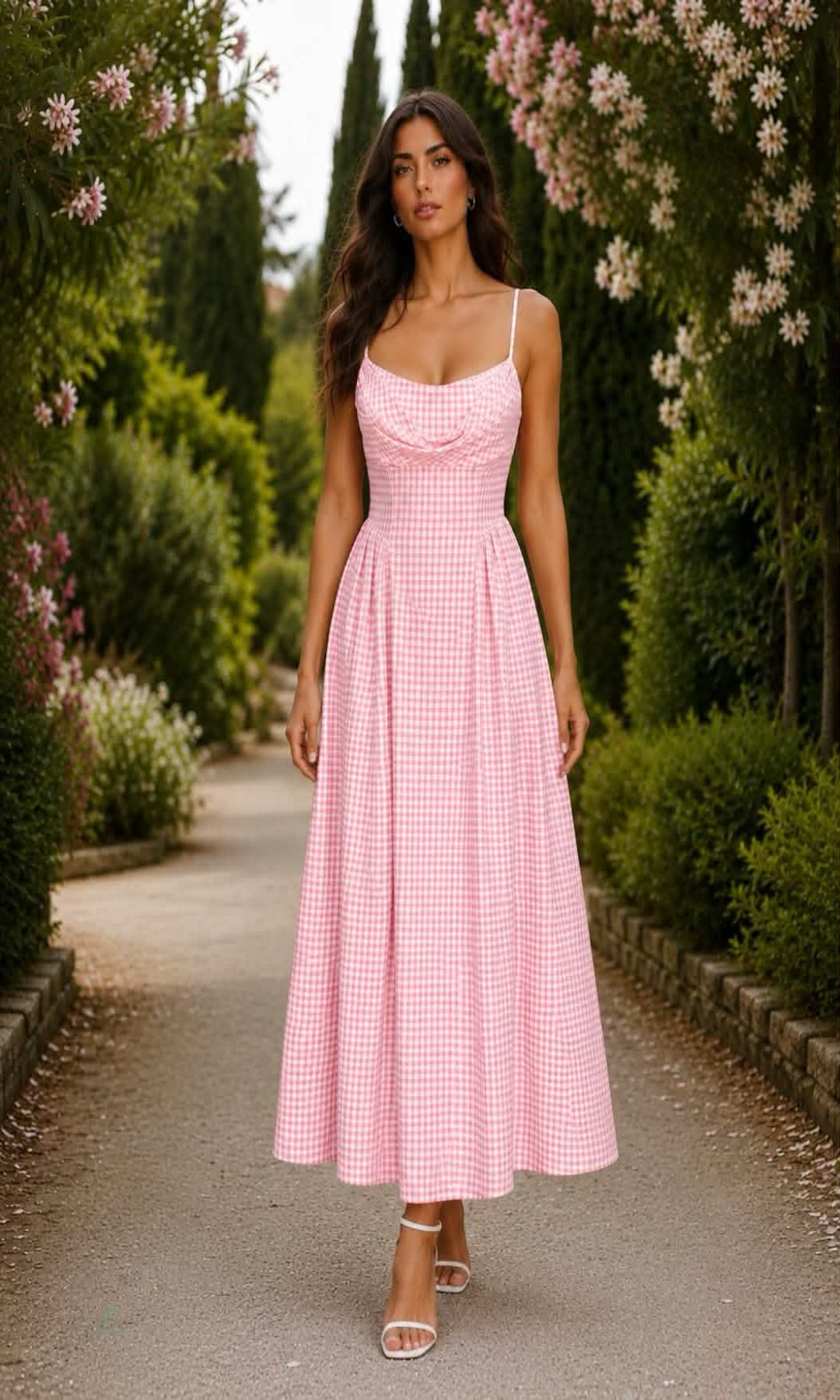 Vestido cuadro vichy