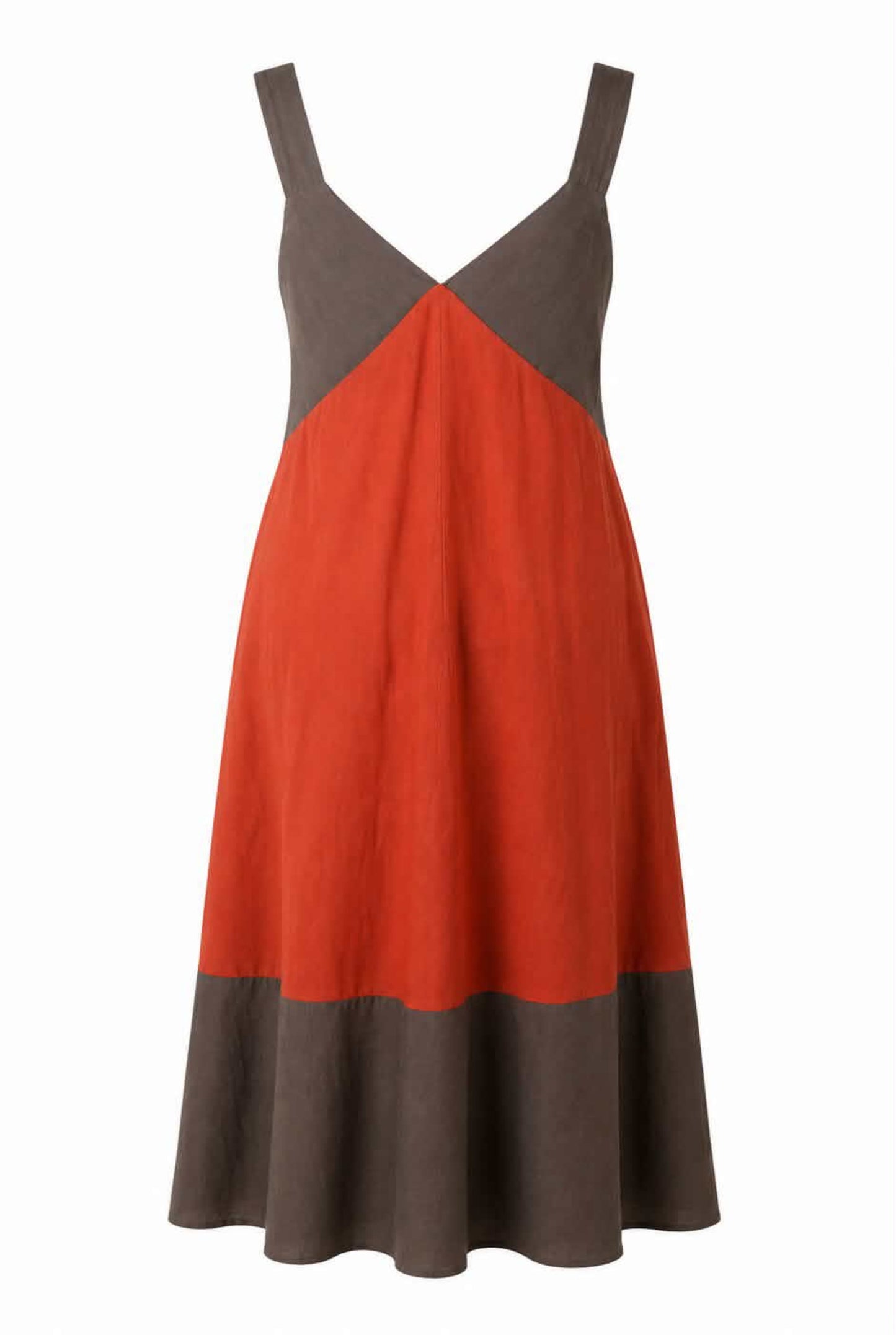 Vestido midi fluido