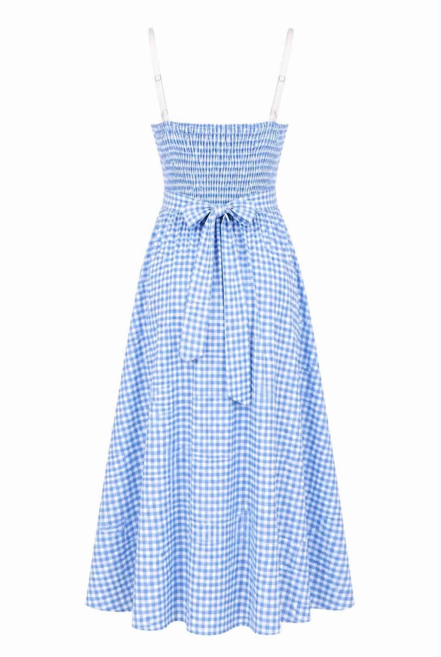 Vestido cuadro vichy