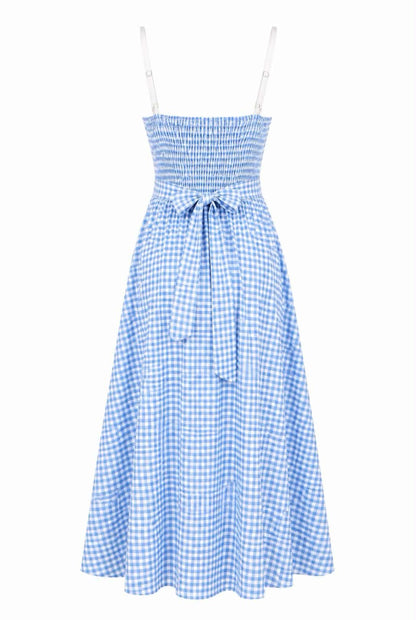 Vestido cuadro vichy