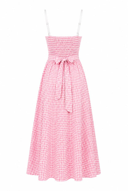 Vestido cuadro vichy
