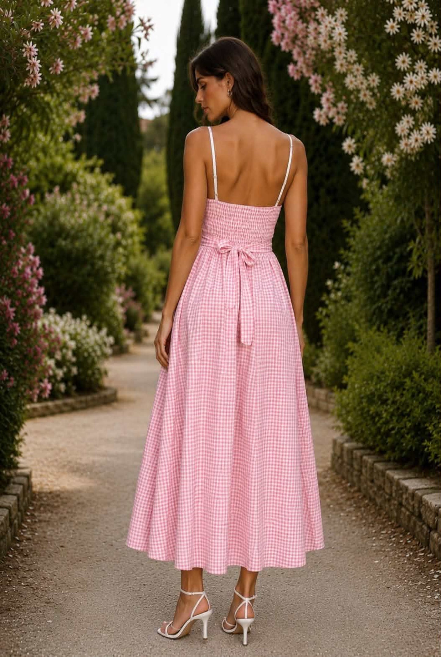 Vestido cuadro vichy