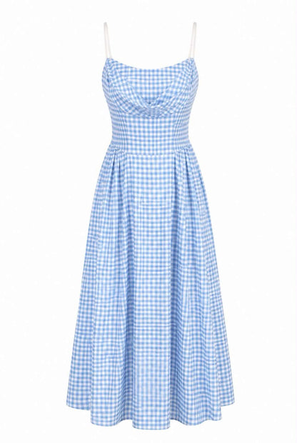 Vestido cuadro vichy