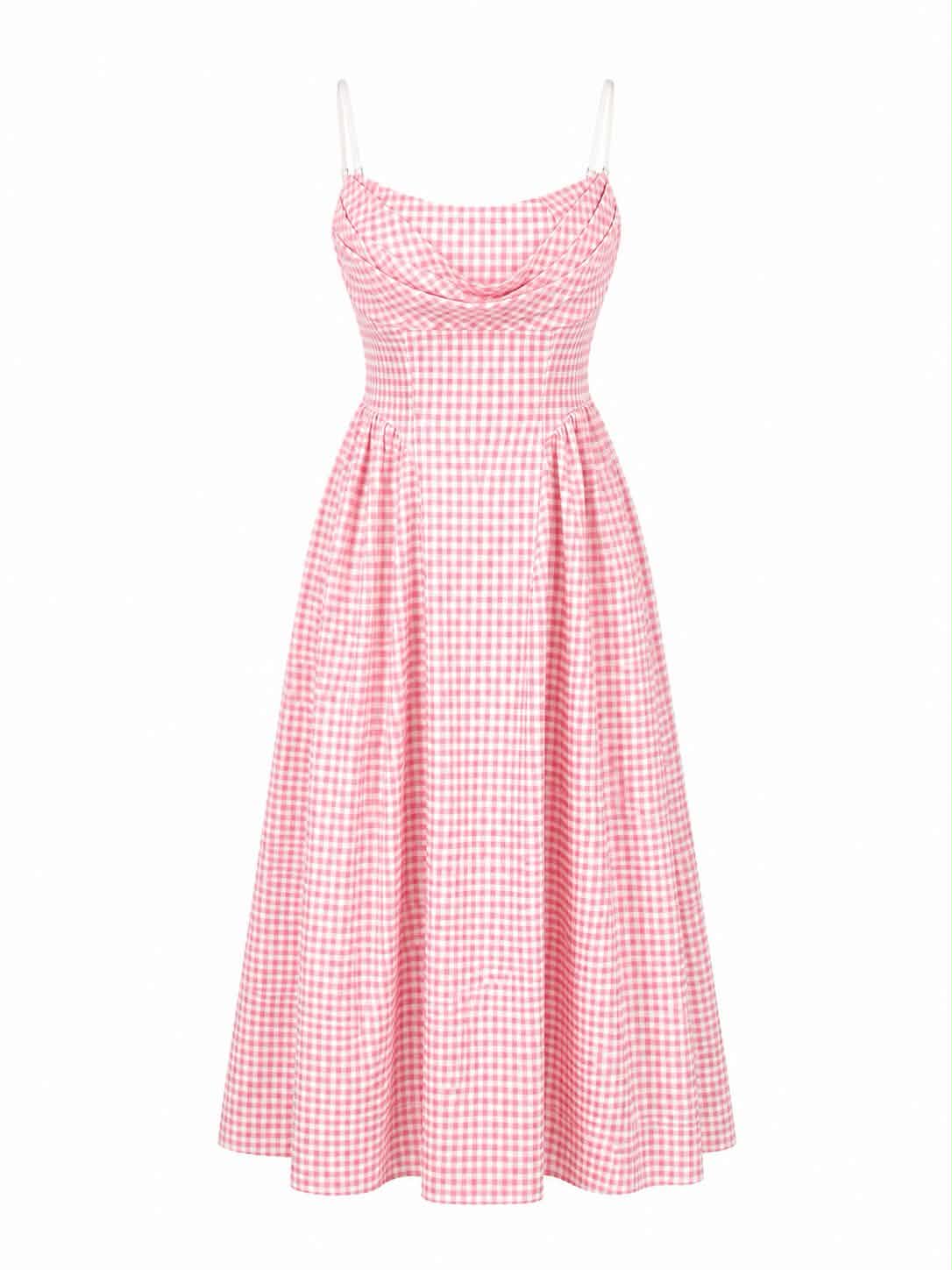 Vestido cuadro vichy
