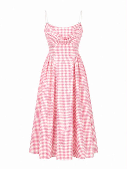 Vestido cuadro vichy