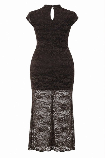 Vestido encaje oriental