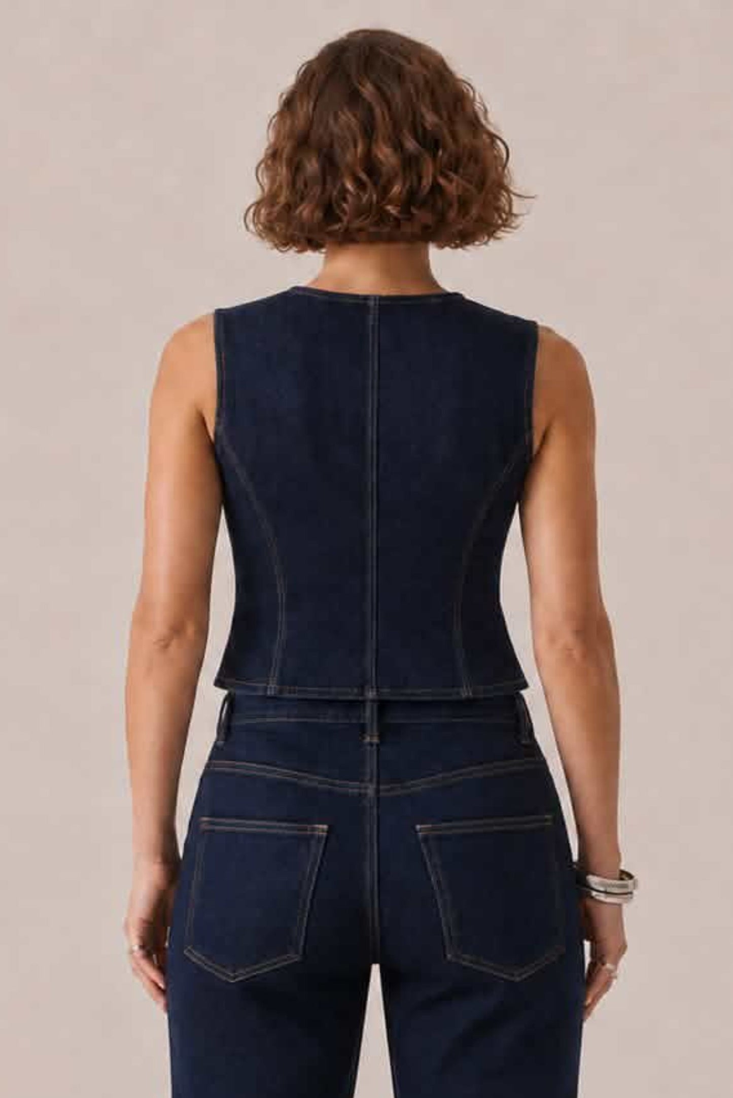Chaleco denim