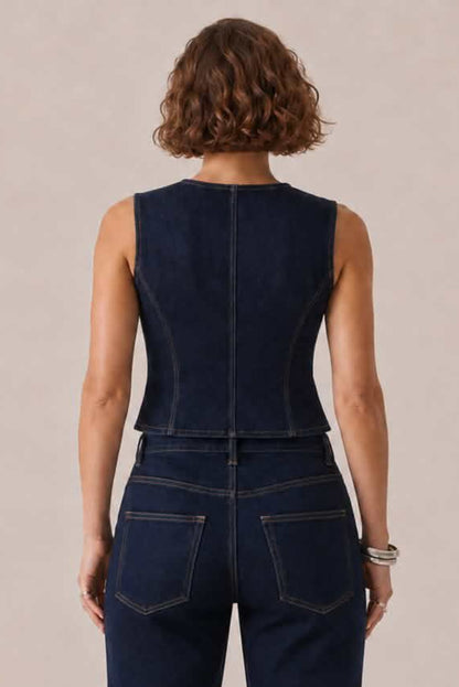 Chaleco denim