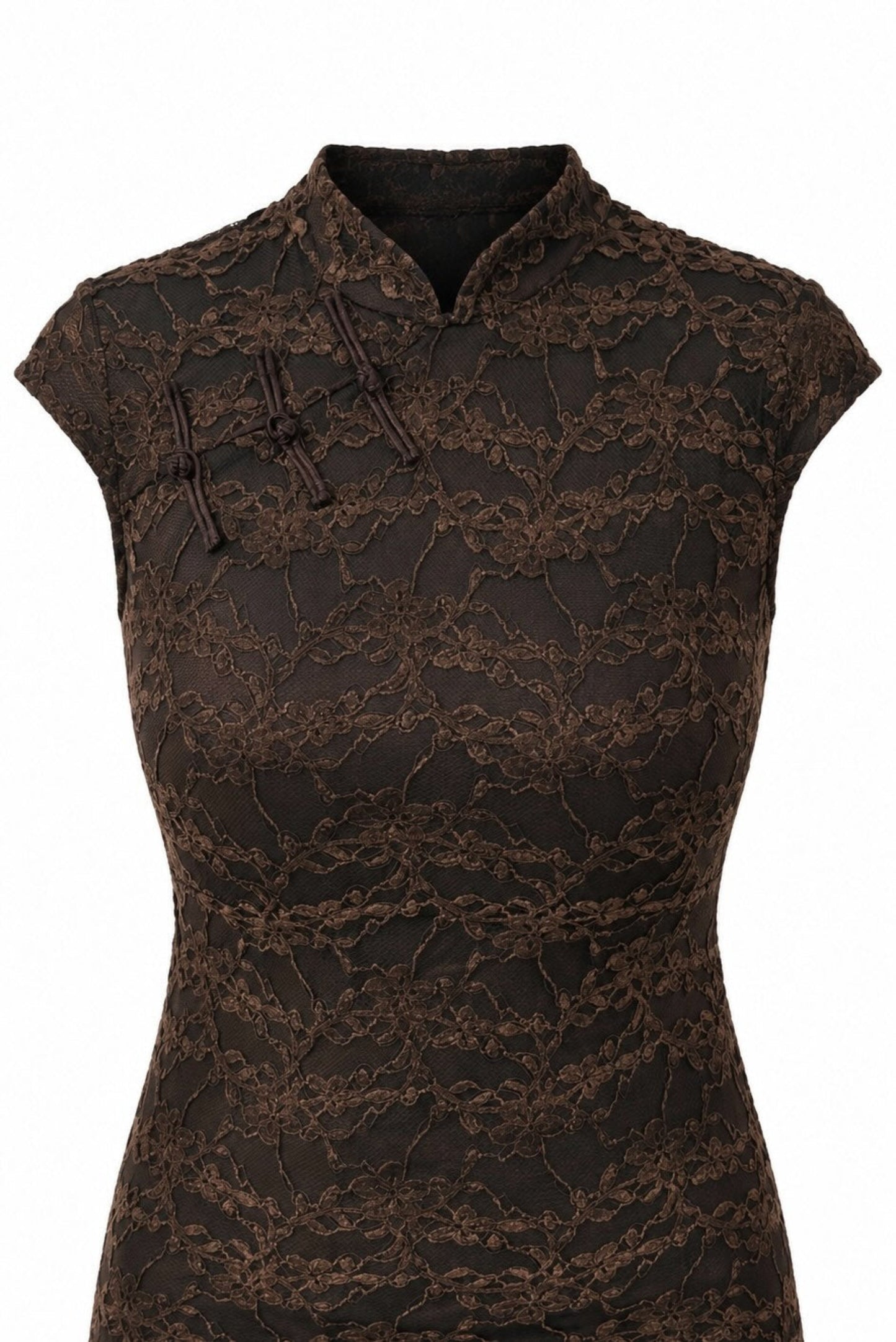 Vestido encaje oriental