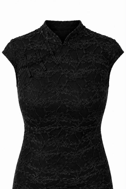 Vestido encaje oriental