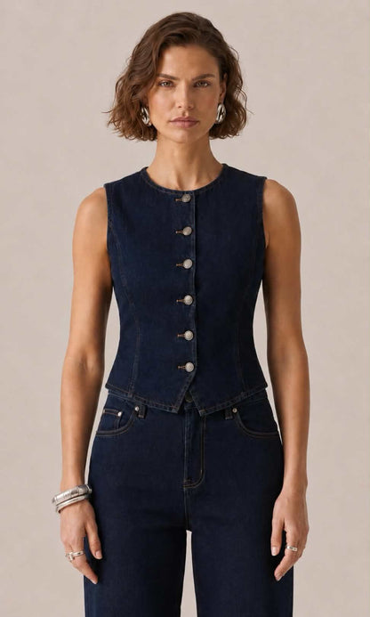Chaleco denim
