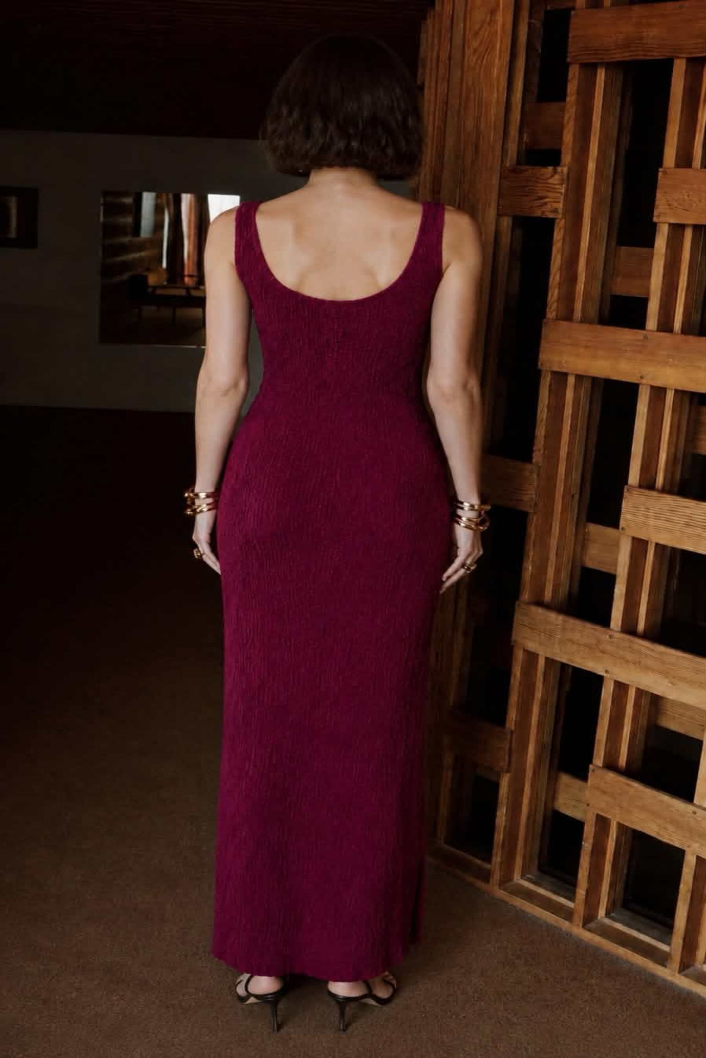 Vestido básico con tirantes