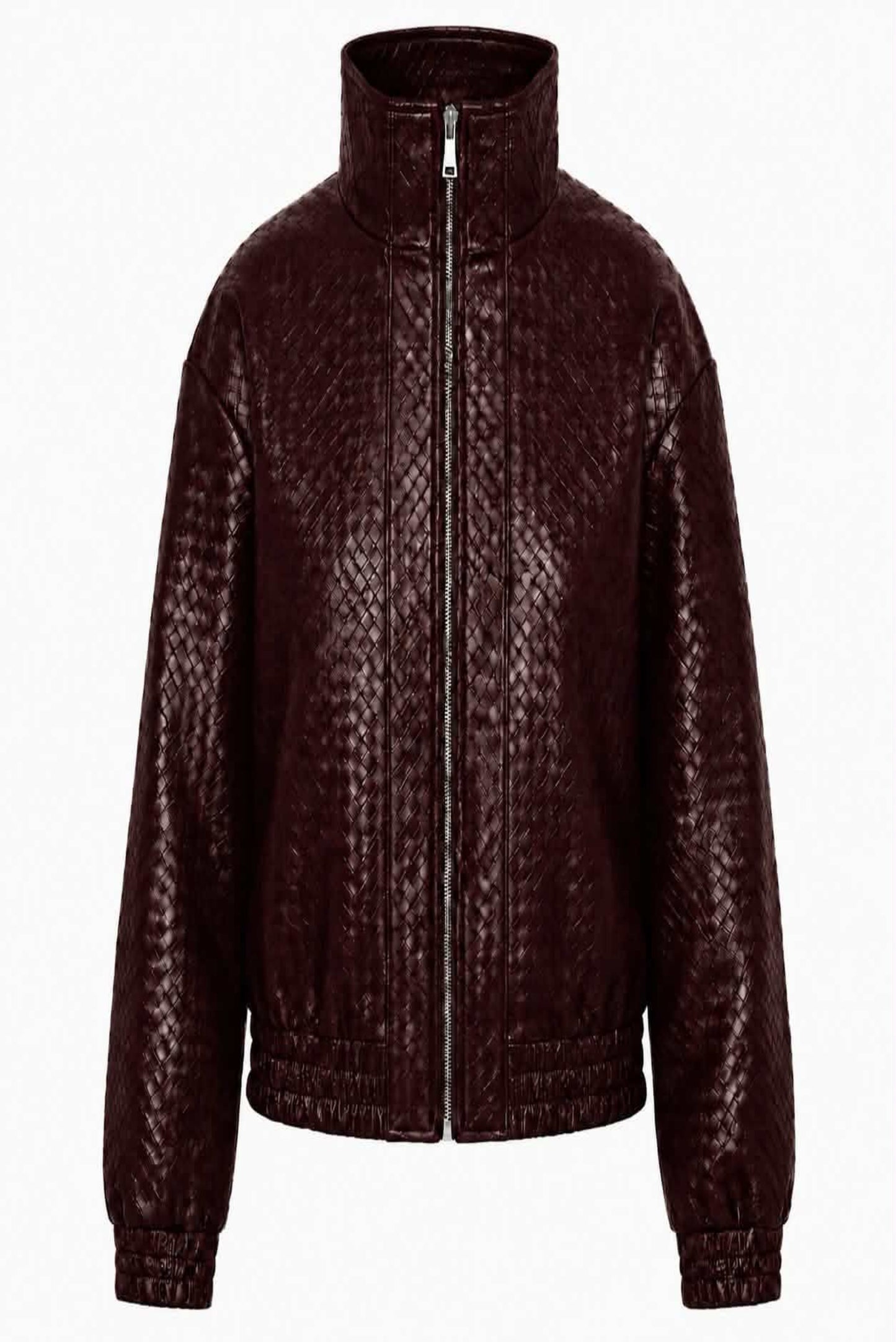 Chaqueta efecto piel