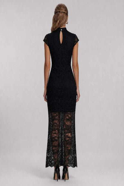 Vestido encaje oriental