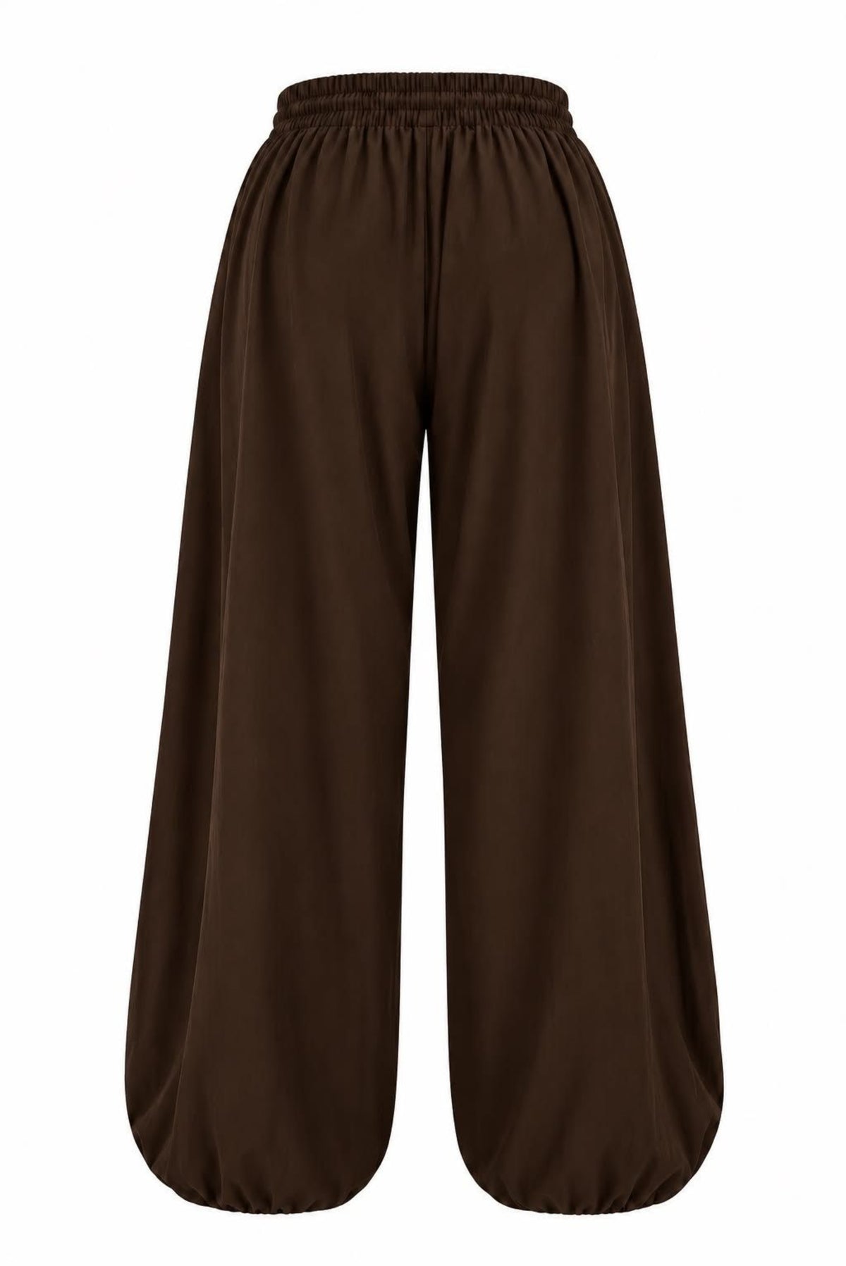 Pantalón bombacho fluido