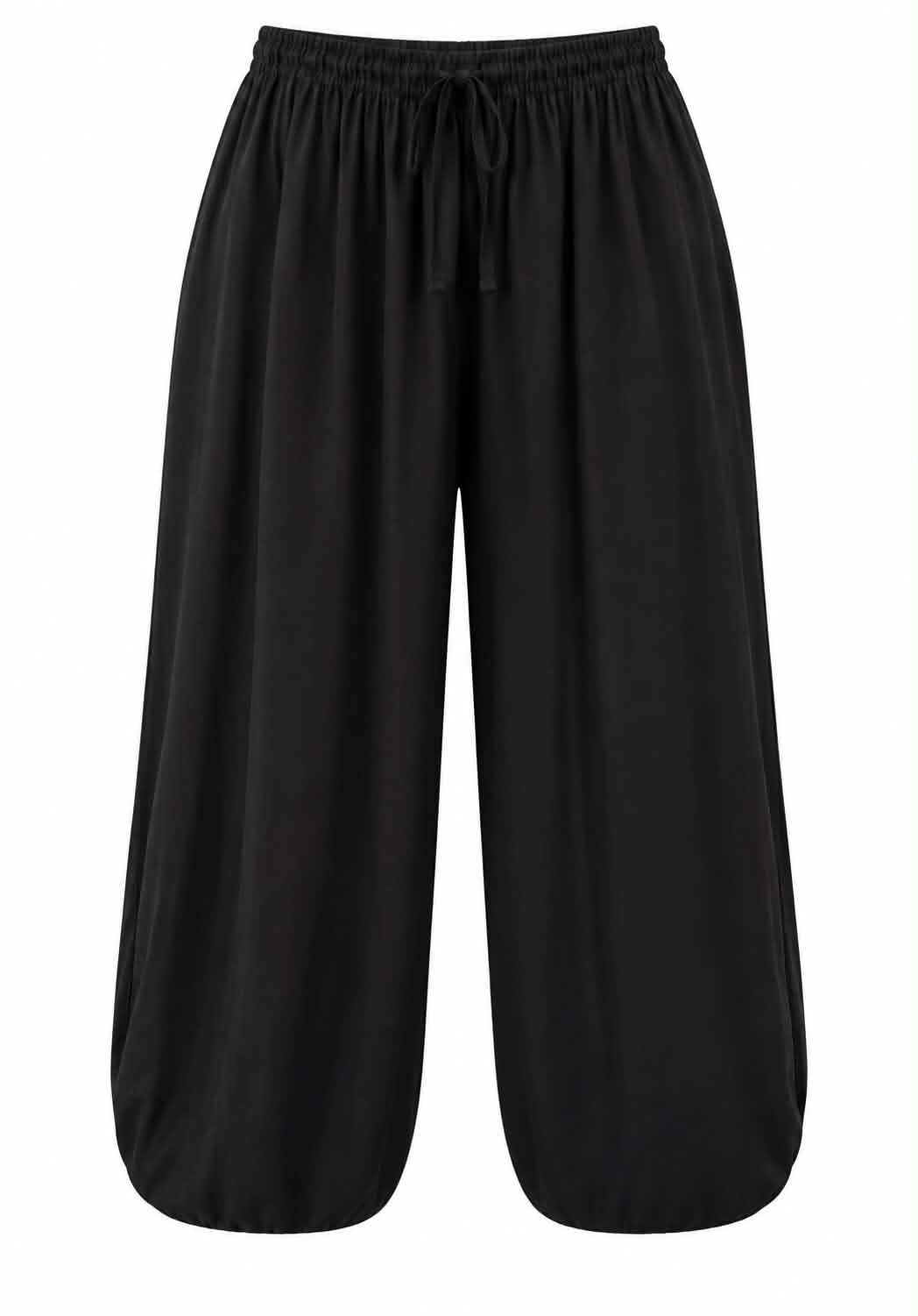 Pantalón bombacho fluido