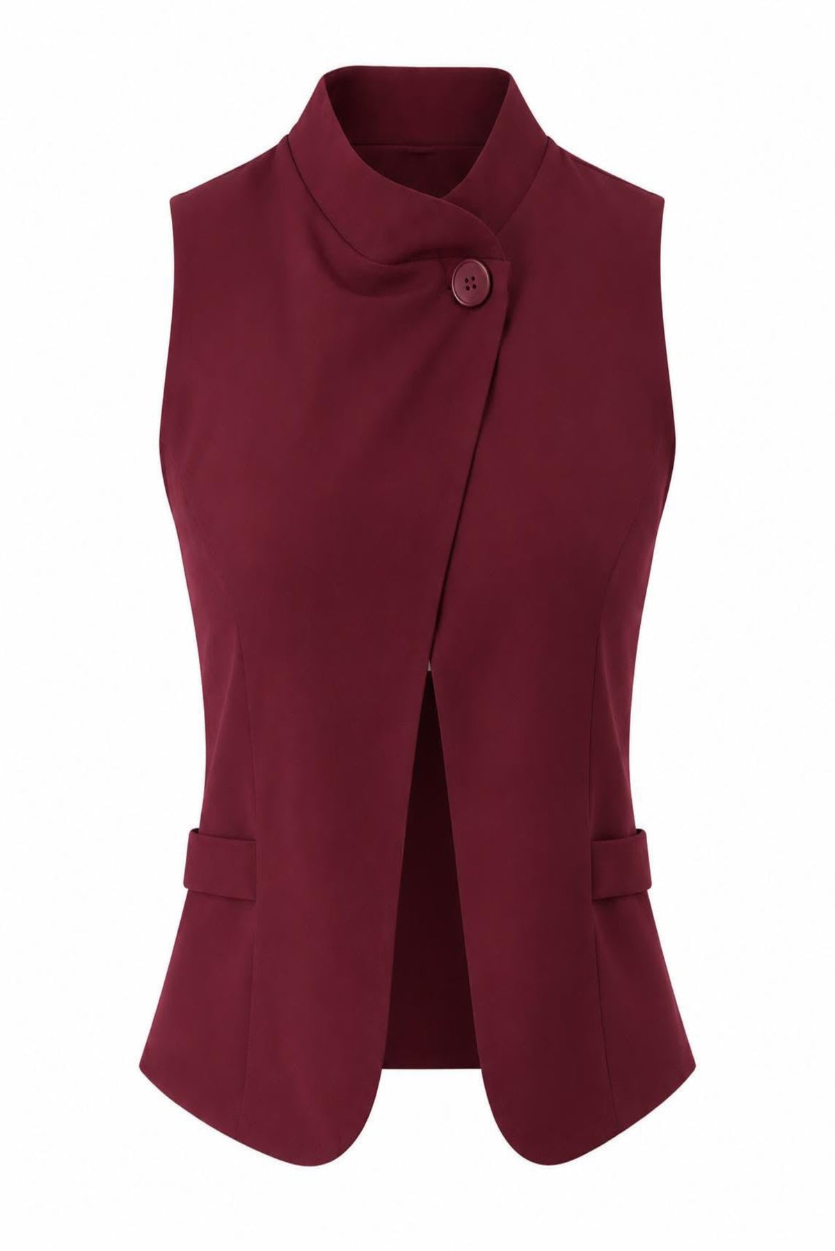 Conjunto chaleco asimétrico