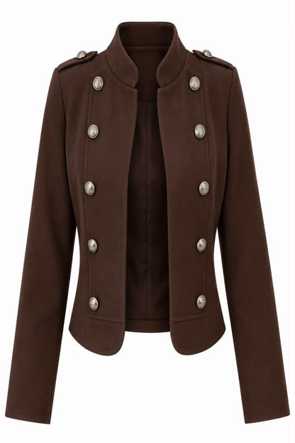 Chaqueta entallada con botones