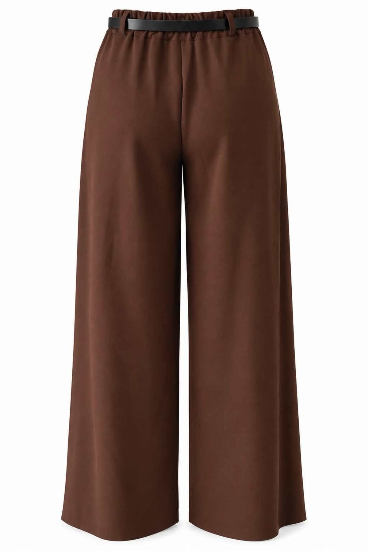Pantalón wide leg con cinturón
