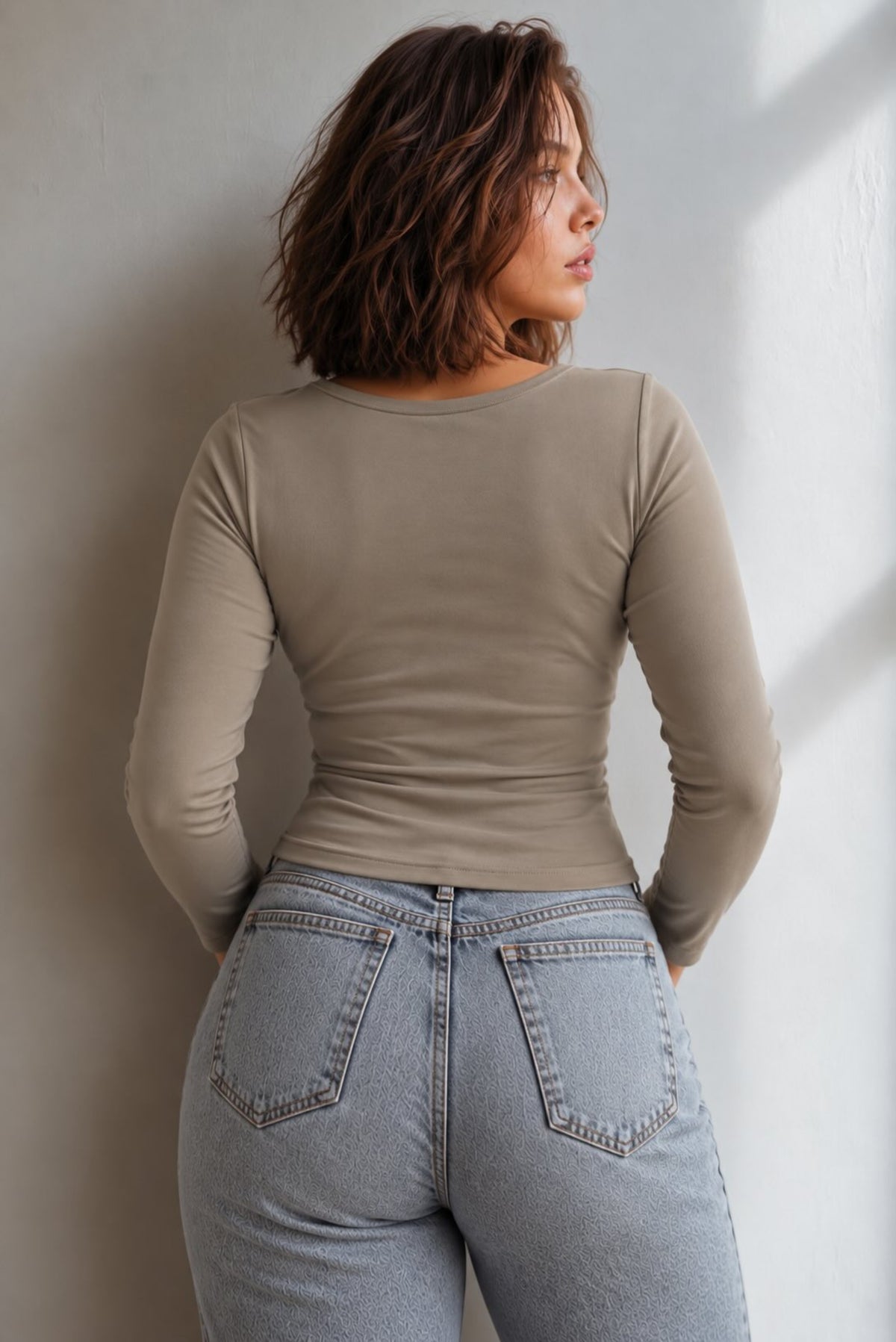 Top ajustado lycra