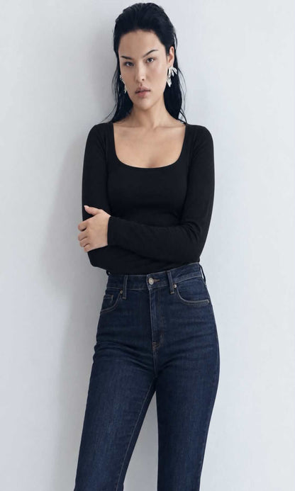 Top ajustado lycra